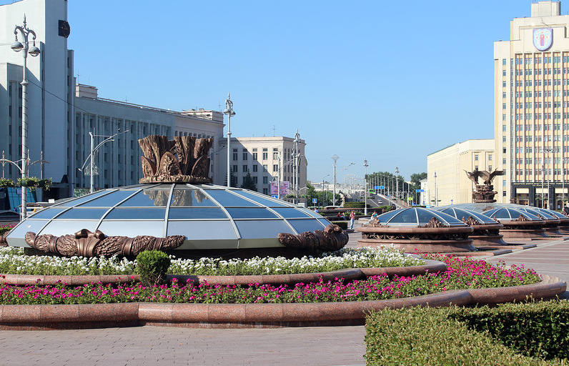 Площадь Независимости в Минске